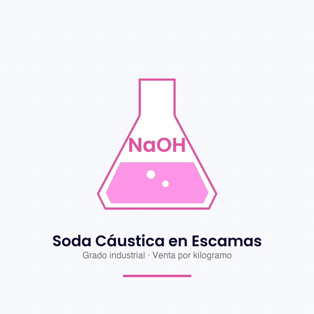 [QUIM-SODA] Soda Cáustica en Escamas — x kg