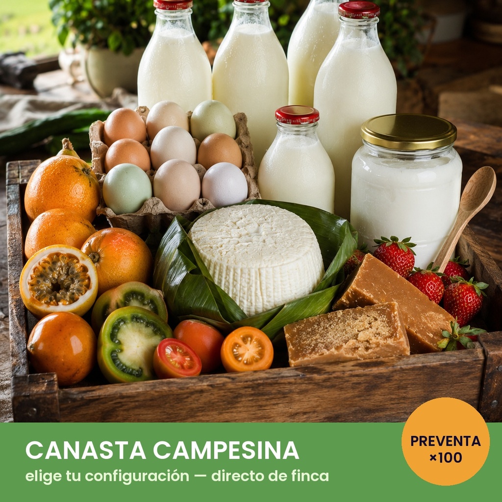 Canasta Campesina 🧺 — Finca Completa (PREVENTA)