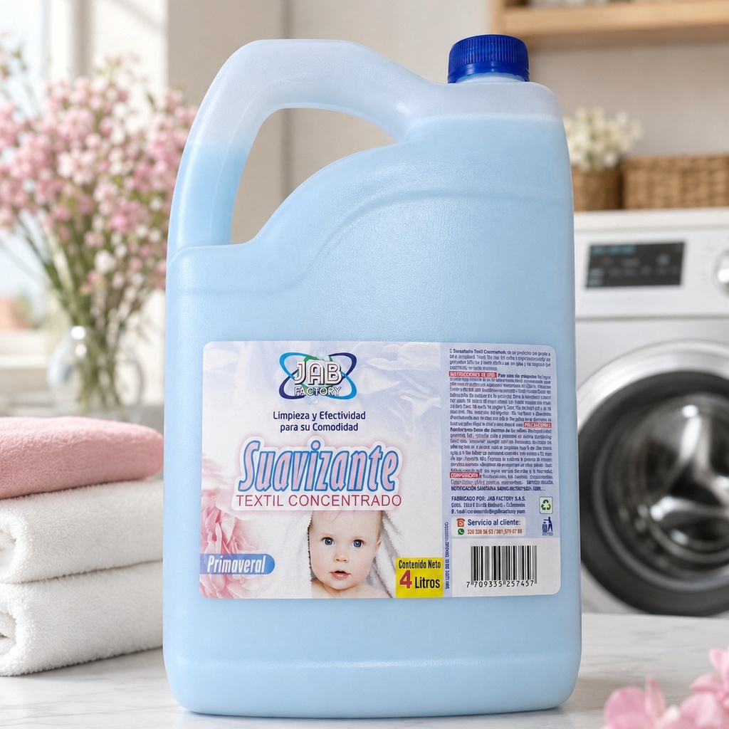 [MM-SV-4L] Suavizante Textil Primaveral 4 L