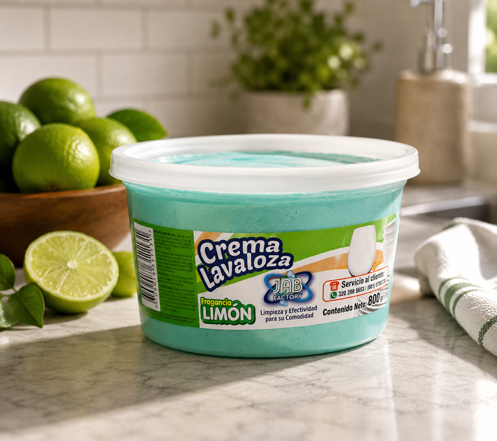 [MM-CL-800] Crema Lavaloza Limón 800 g